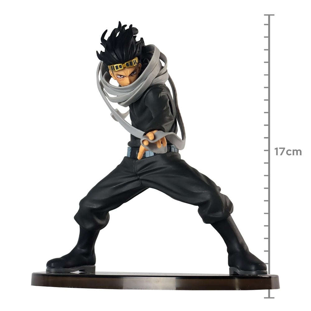 Banpresto MHA Aizawa dynamic pose, perfect for shelf dioramas