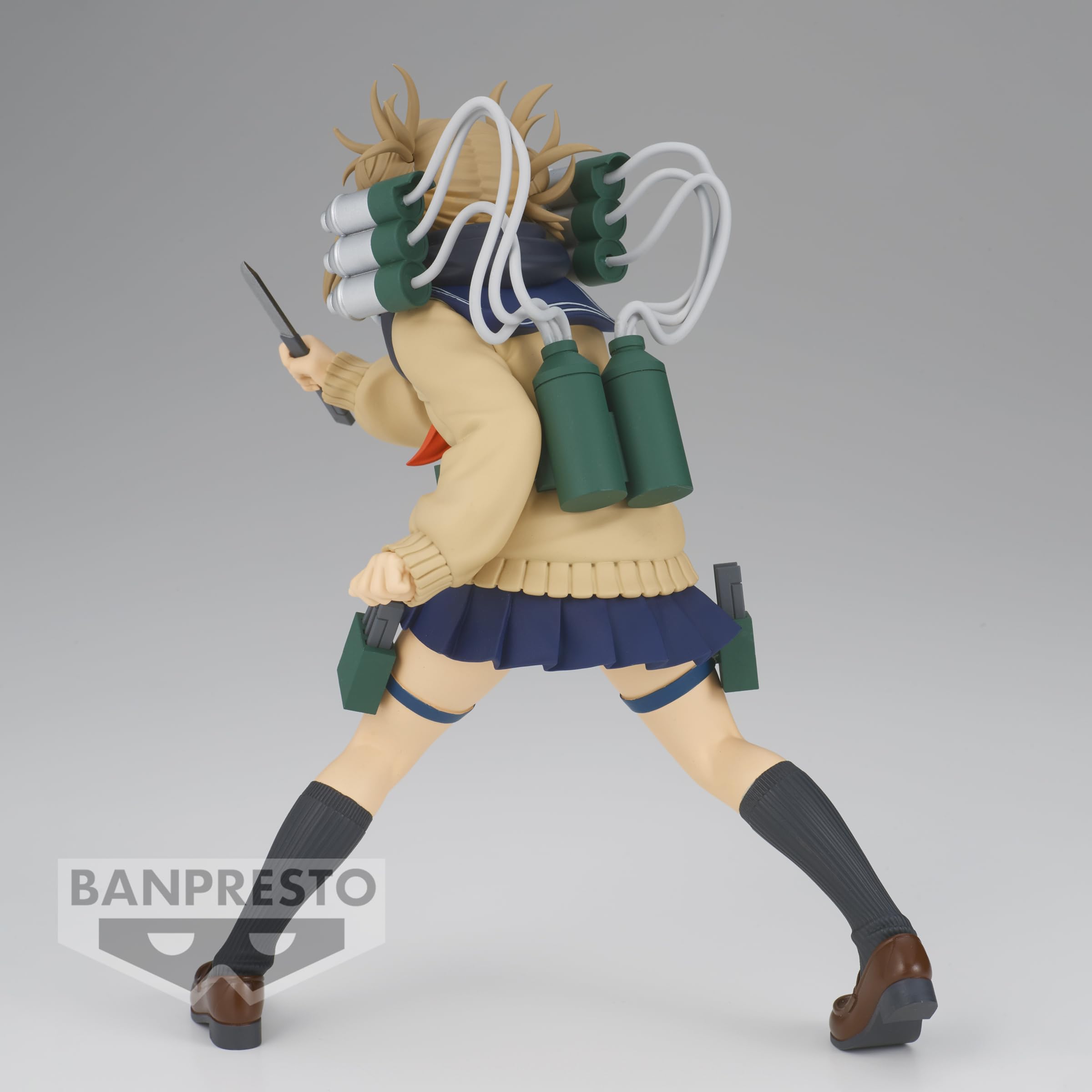 Banpresto Himiko Toga II DX box label confirms authenticity for collectors.