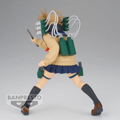 Banpresto Himiko Toga II DX box label confirms authenticity for collectors.