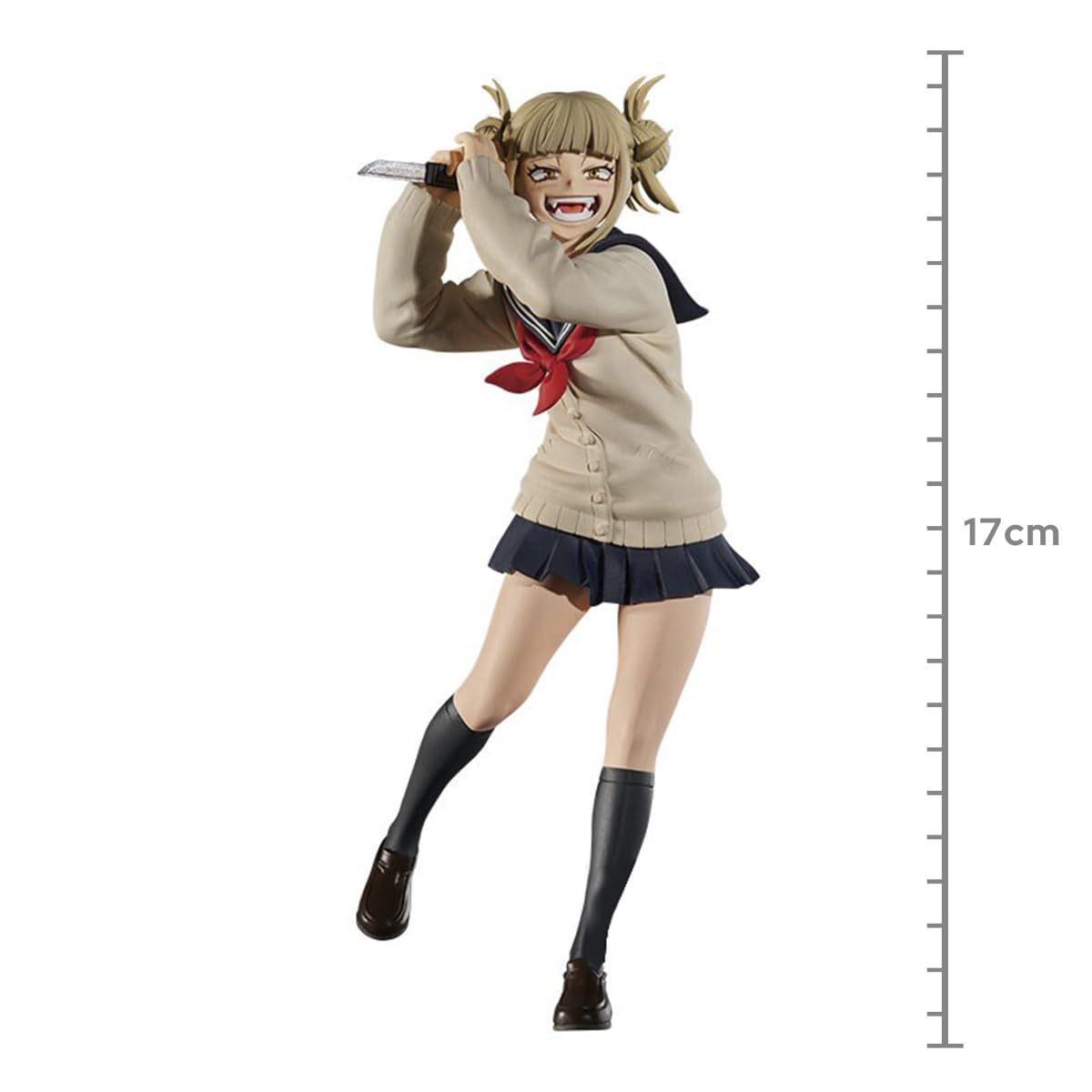 Banpresto MHA Himiko Toga Vol.6 close-up face captures sculpt detail and color