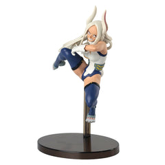 Banpresto Mirko white hair detail enhances collectible display quality.
