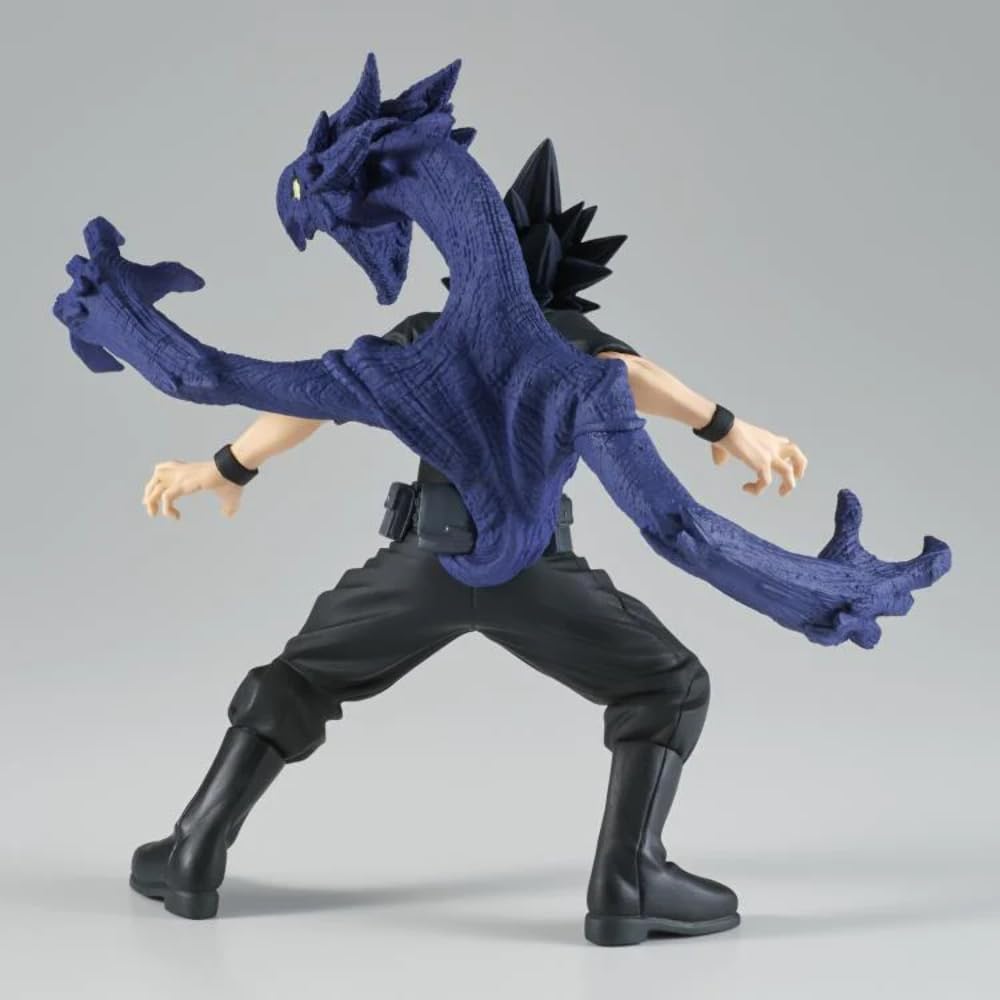 BanPresto MHA Tokoyami action portrait pose highlighting dramatic silhouette.