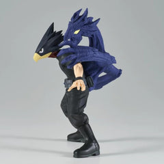 BanPresto MHA Tokoyami stand-alone display piece on a shelf.