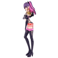 Banpresto Miriella stands at 8.7 inches, a striking centerpiece for shelves.