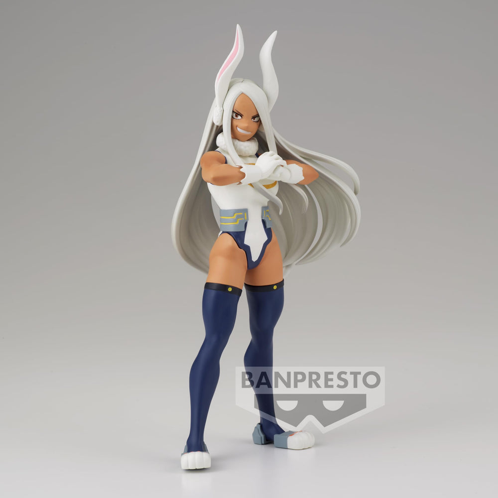 Banpresto Mirko figure in dynamic pose enhances any display.