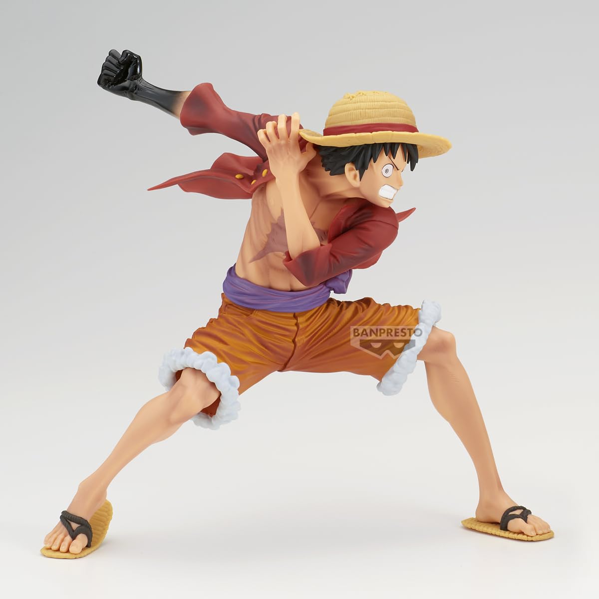 Banpresto Maximatic Monkey D. Luffy Special (A) 8.3-inch height fits compact shelves