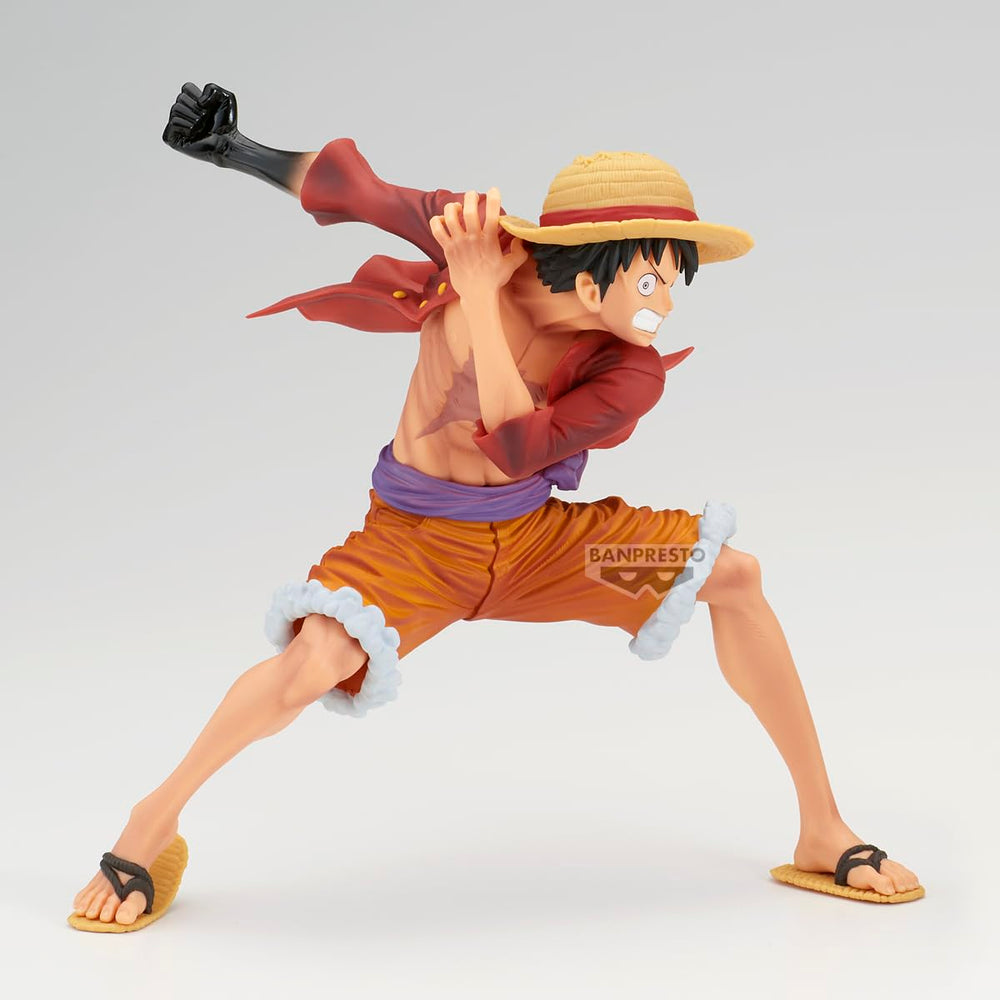 Banpresto Maximatic Monkey D. Luffy Special (A) 8.3-inch height fits compact shelves
