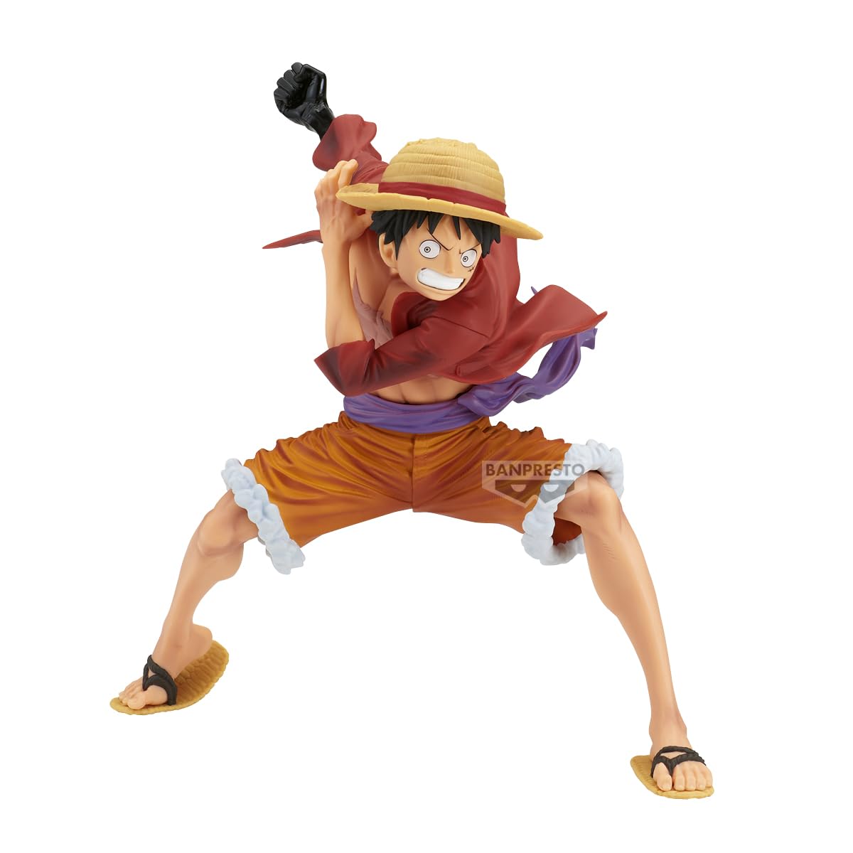 Banpresto Maximatic Monkey D. Luffy Special (A) front view figure ideal for display