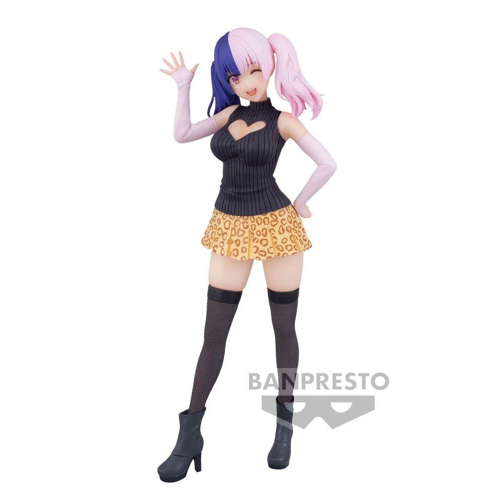 Banpresto Nagomi plain clothes figure side profile ideal for shelf styling