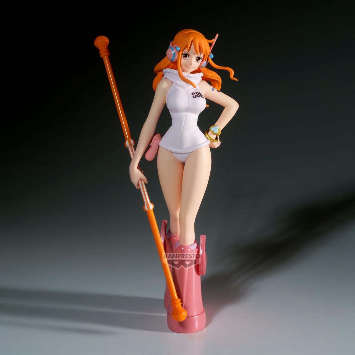 Banpresto Nami Egghead ver detailed sculpt for dynamic display.