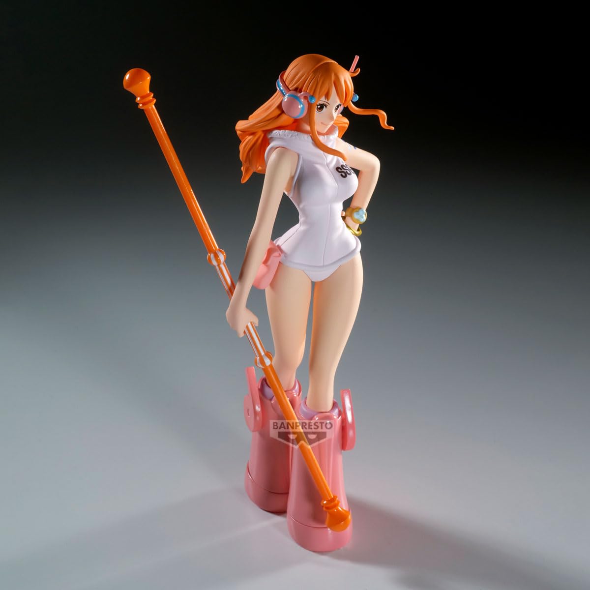 Banpresto Nami Egghead ver licensing box confirms official product.