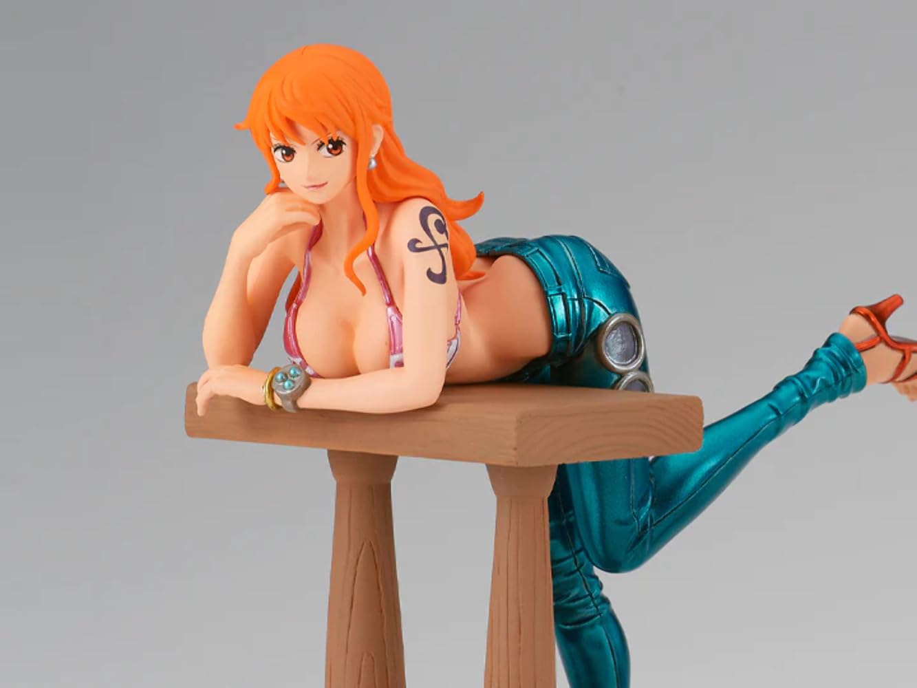 Banpresto Nami Special Ver. A, side view, adds depth to One Piece collection.