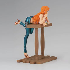 Banpresto Nami Special Ver. A, display-ready with stable base for tabletop setups.