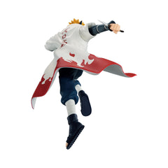 Banpresto Namikaze Minato II statue pose detail for collectability.