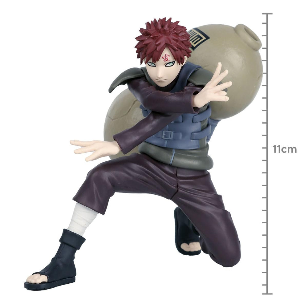 Banpresto Naruto Gaara II close-up face highlighting paint quality
