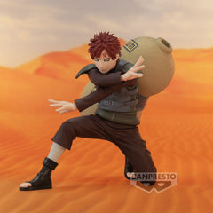 Banpresto Naruto Gaara II side view showing sculpt details