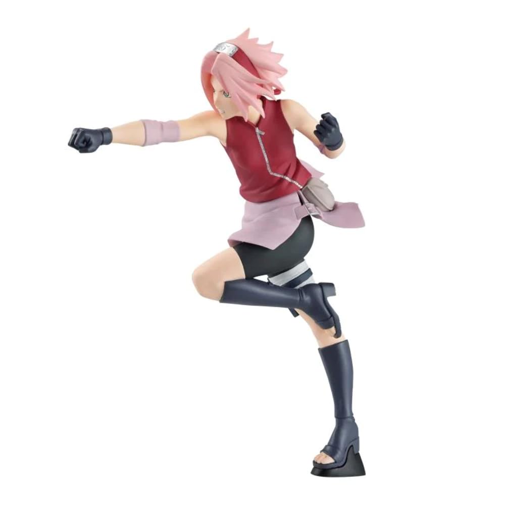 Banpresto Naruto Sakura ver. A detailed paintwork on the figure