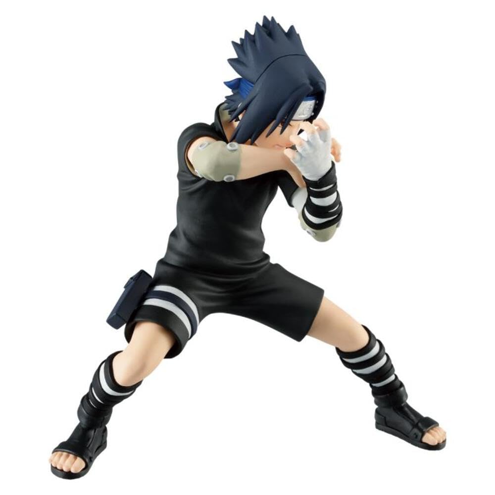 Banpresto Sasuke III side view highlights sleek silhouette.