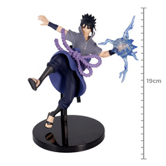 Banpresto Sasuke with optional hand part, flexible display without the energy piece.