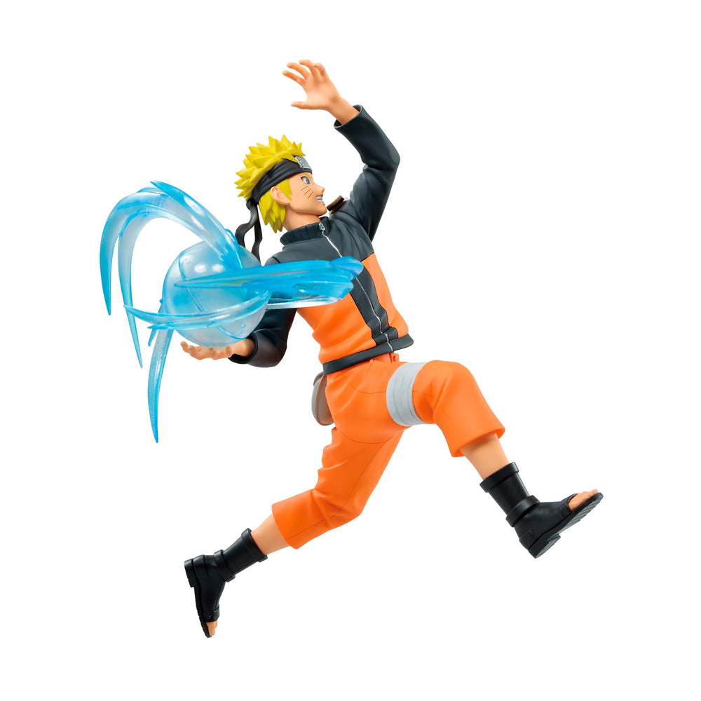 Dynamic battle pose highlights Naruto's energy in the Effectreme figure.