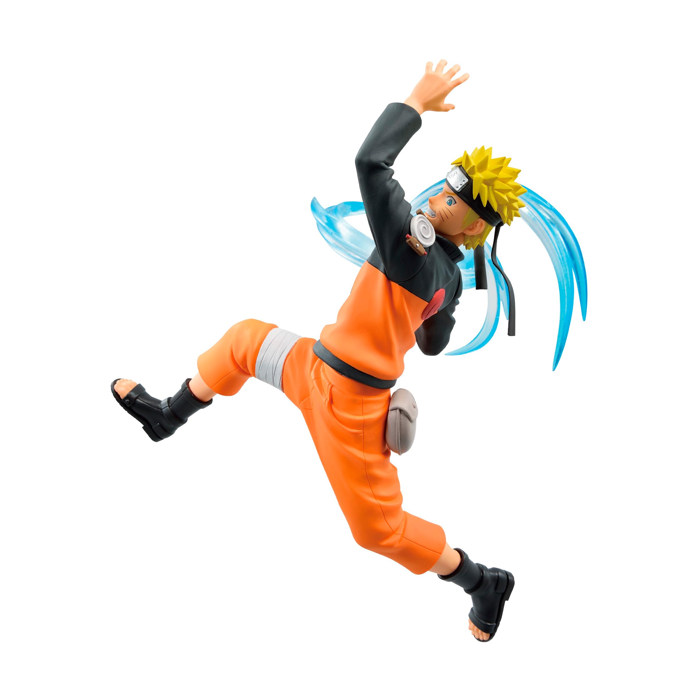Vibrant colors and crisp sculpt capture Naruto's determined expression.