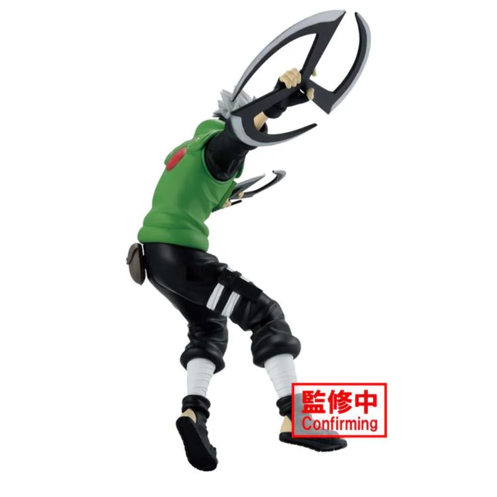 Banpresto Kakashi detail highlights craftsmanship and character.