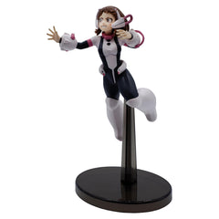 Banpresto Ochaco Uraraka vol.32 figure in dynamic pose for shelf display.