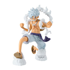 Banpresto One Piece Gear 5 Luffy full-figure—great centerpiece for fans.