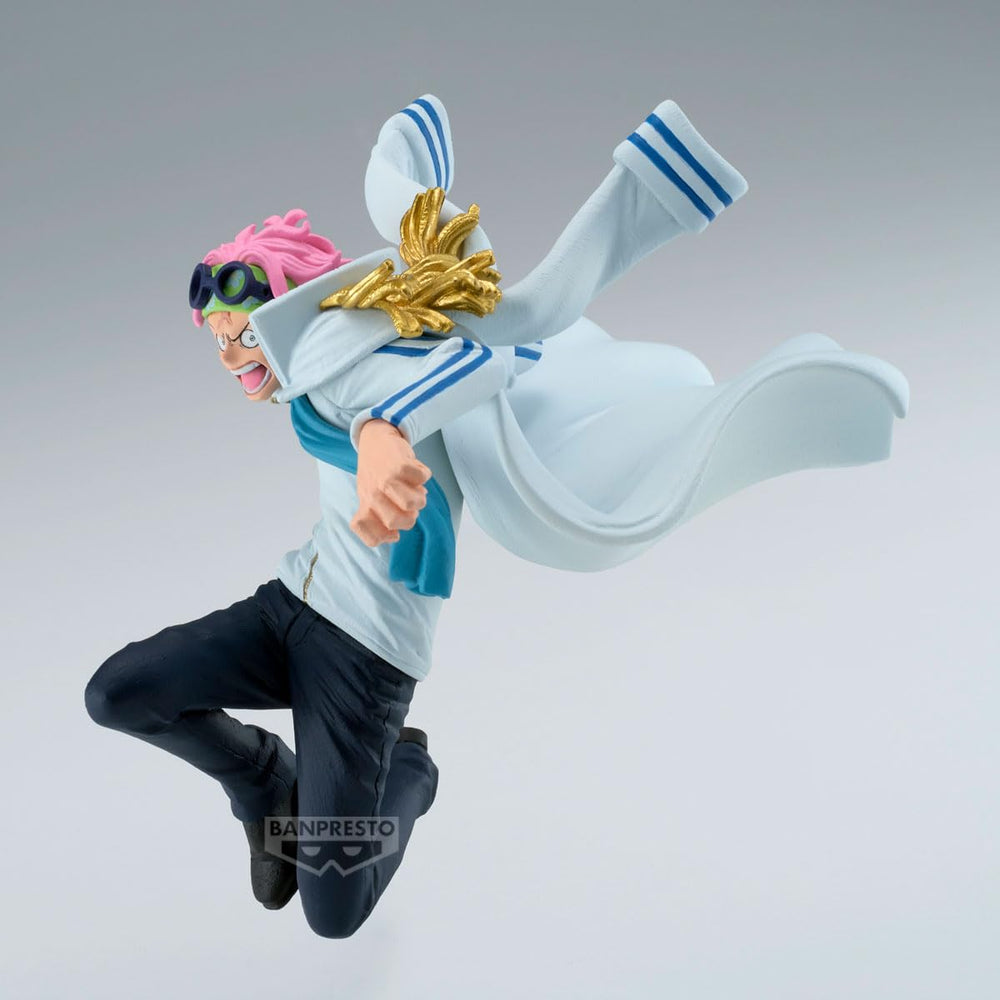 Banpresto Koby figure side-angle shows compatibility with other Banpresto lines.