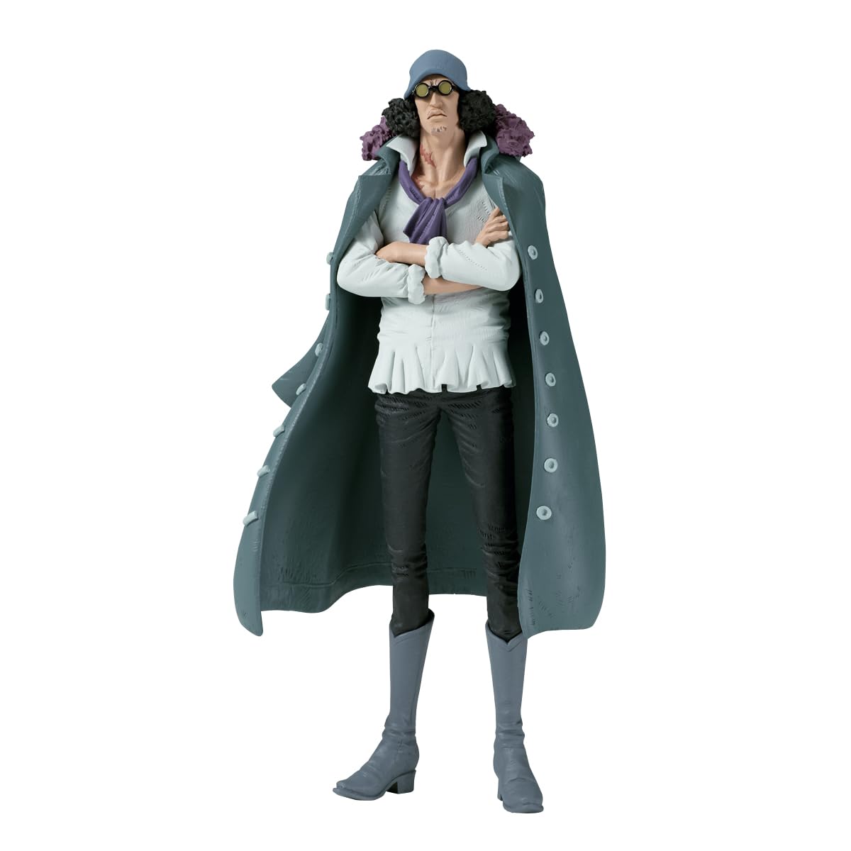 Banpresto Kuzan King of Artist figure front view for dynamic shelf display.