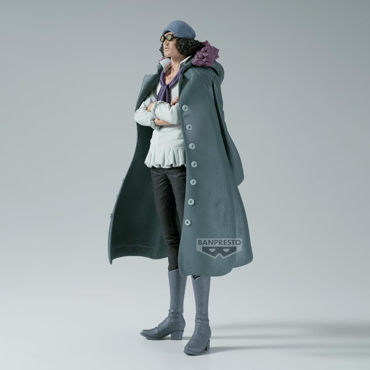Banpresto King of Artist Kuzan packaging showing Bandai Namco licensing label.