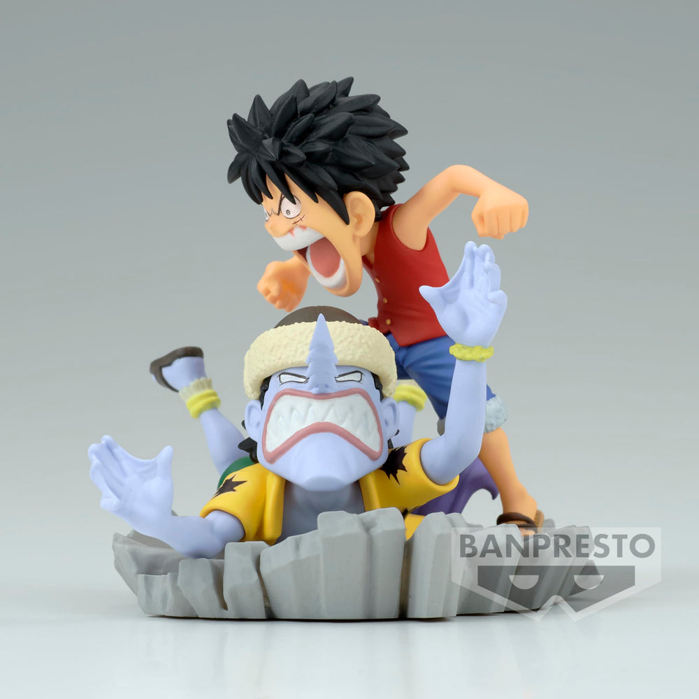 Banpresto One Piece Log Stories duo enhances display setups