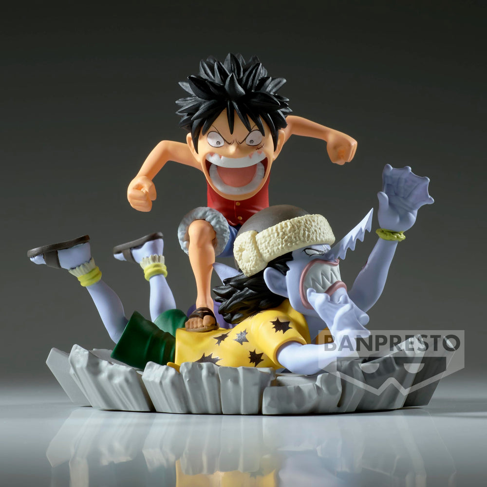 Banpresto Luffy Arlong figure set ideal for display and collection