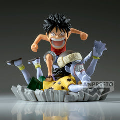 Banpresto Luffy Arlong figure set ideal for display and collection