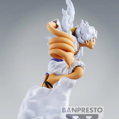 Banpresto Luffy Gear 5 12cm figure with detailed craftsmanship and authentic design for collectors.