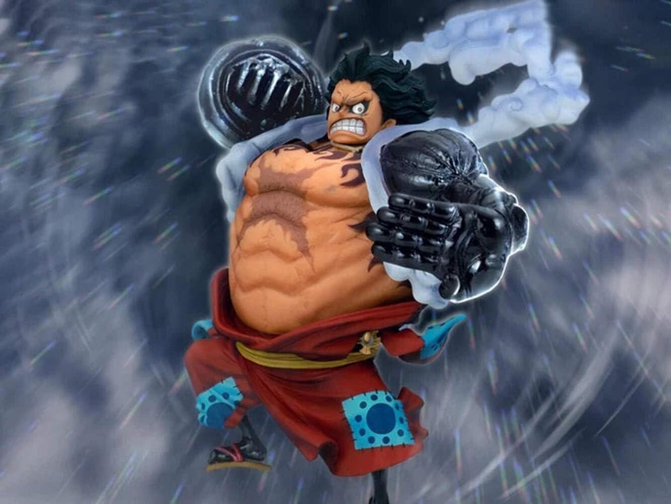 Banpresto One Piece Monkey D. Luffy Special ver. A front view shows vivid color details.