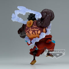 Banpresto One Piece Monkey D. Luffy Special ver. A packaging shot confirms licensing.