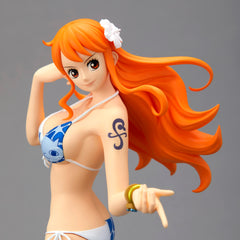 Banpresto Nami Splash Style boxed packaging confirms licensed product