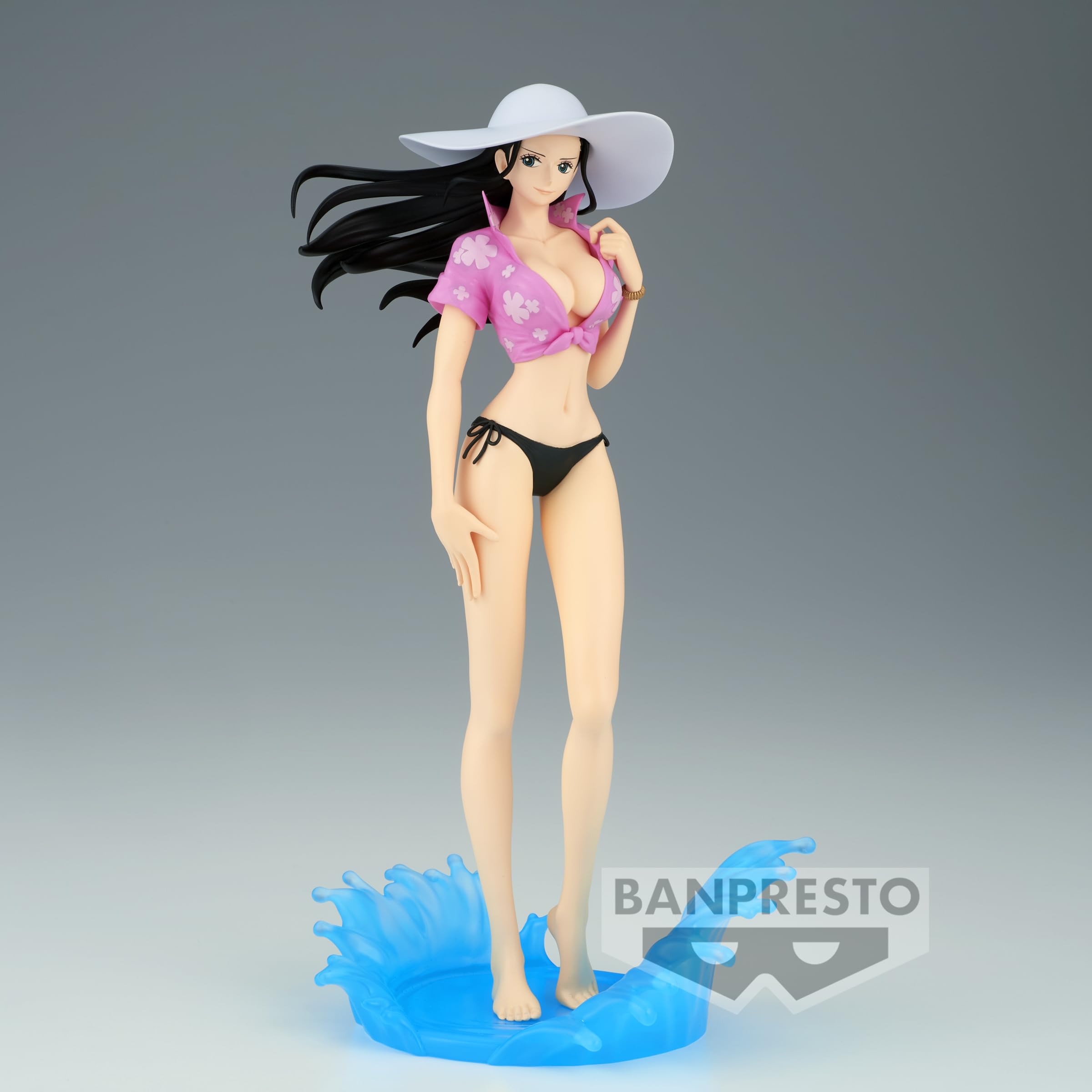 Front view of Banpresto Nico Robin Splash Style figure in iconic pose