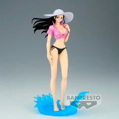 Front view of Banpresto Nico Robin Splash Style figure in iconic pose