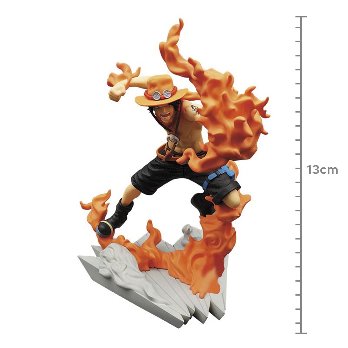 Banpresto One Piece Ace display figure ready for collection setup