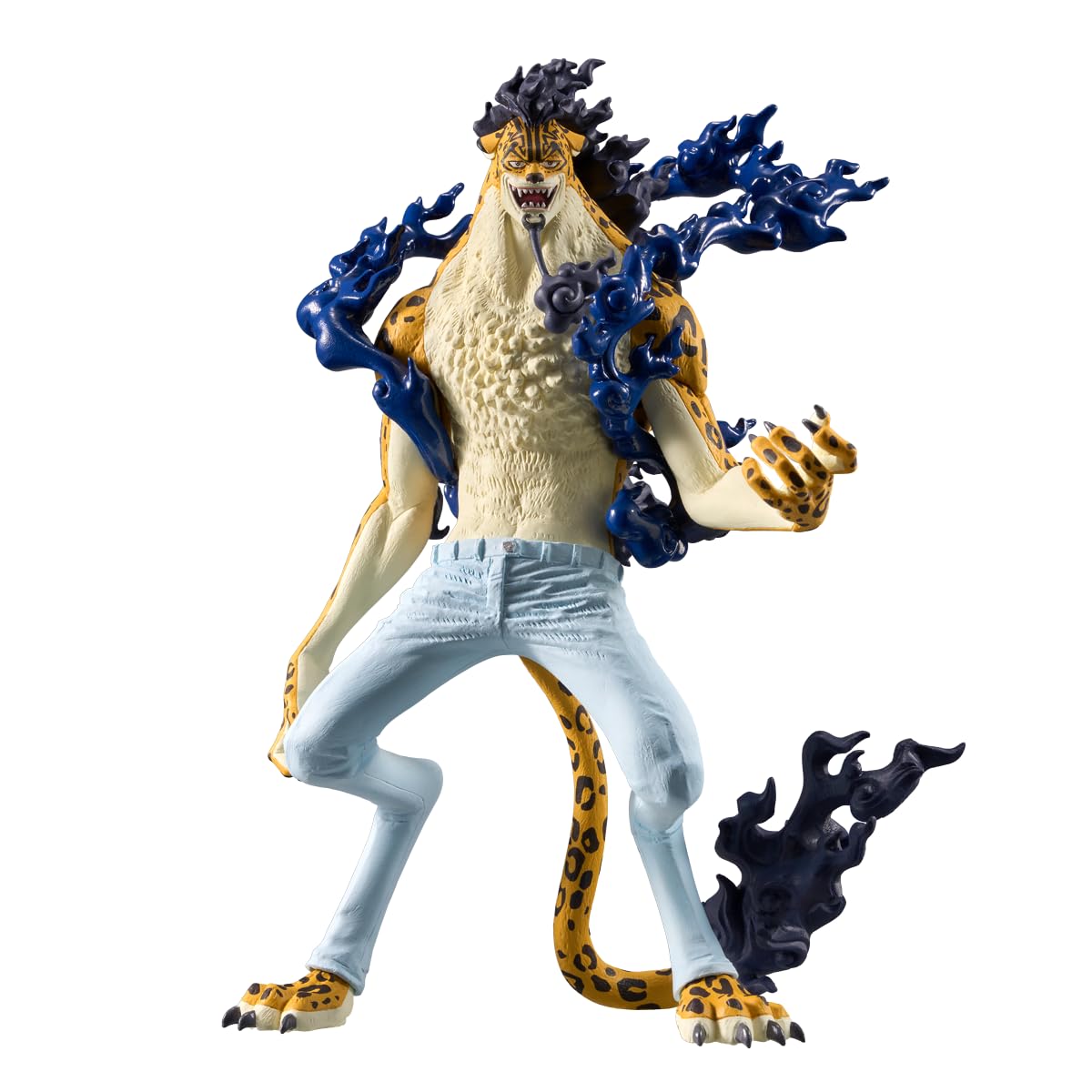 Banpresto One Piece Rob Lucci Awakening Ver. figure in iconic pose, ideal centerpiece for shelf display