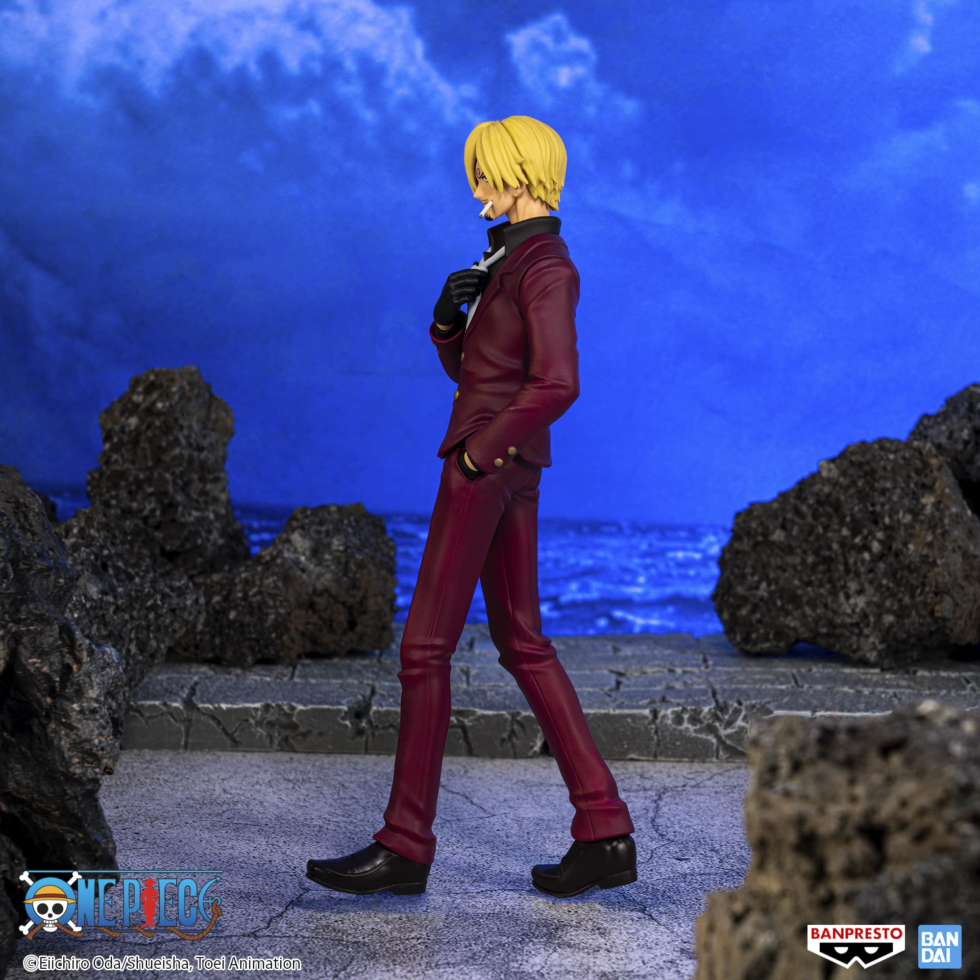 Banpresto One Piece Sanji Shukko display setup – easy to create themed scenes