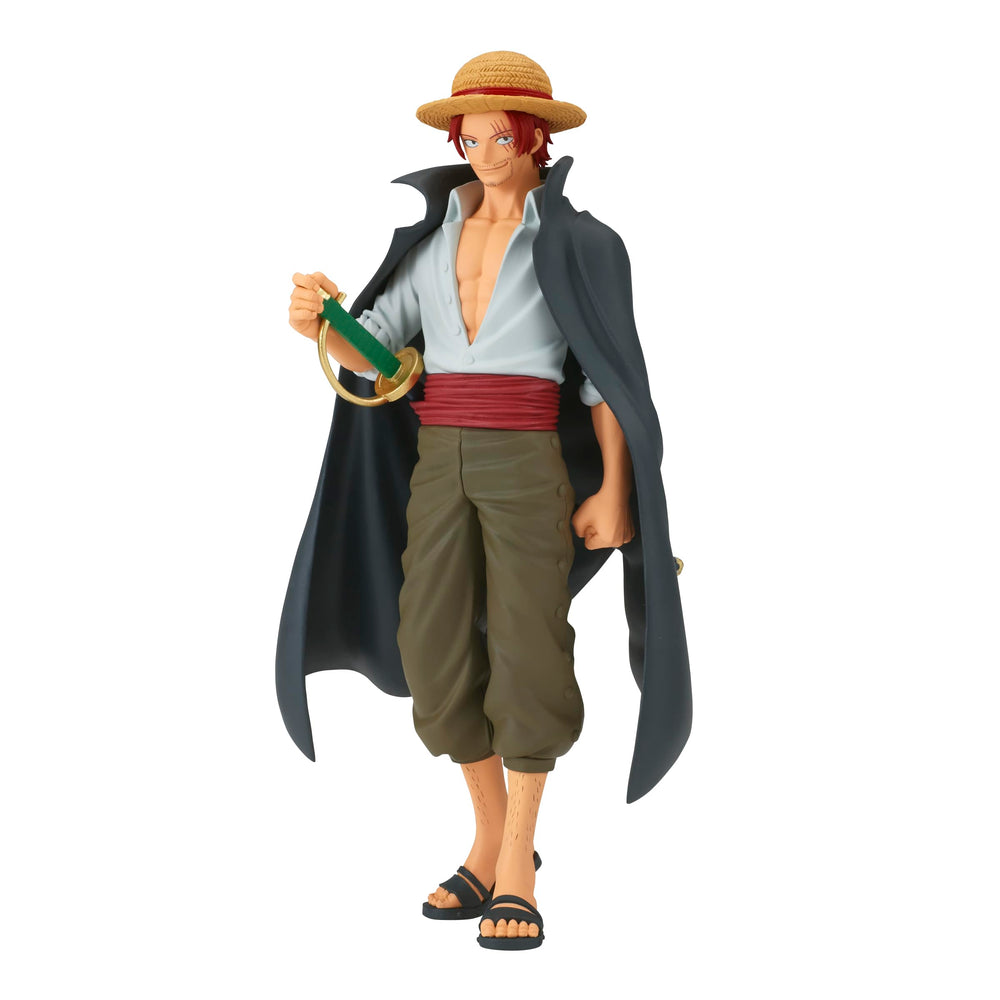 Banpresto Shanks DXF Grandline Series figure on display shelf.