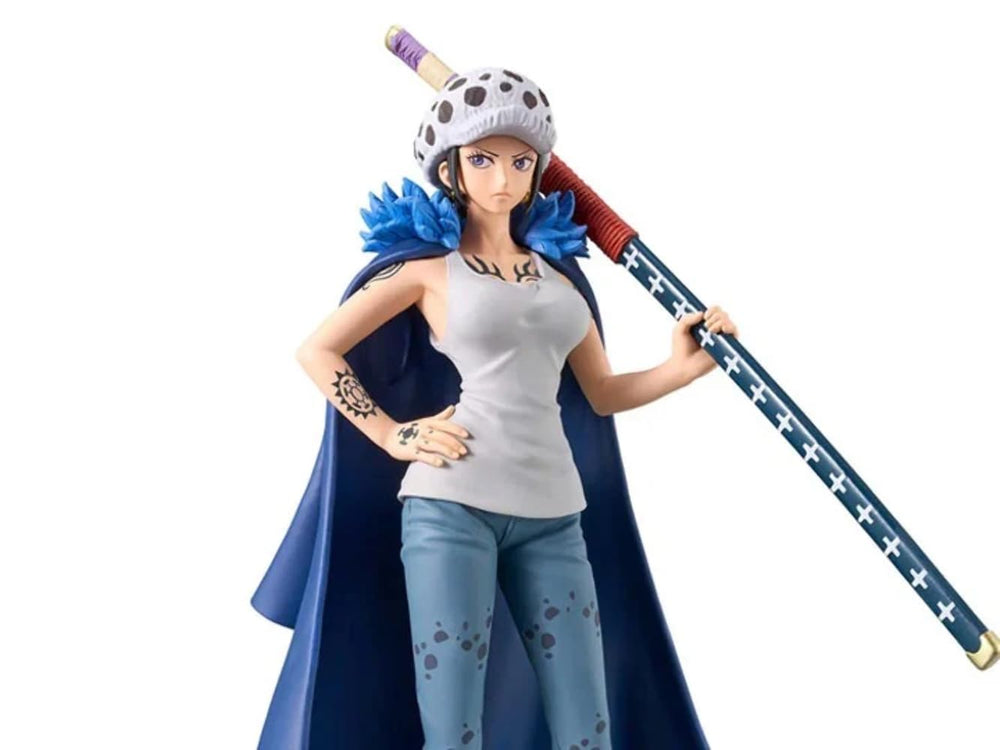 Banpresto Trafalgar Law Change ver pose view ideal for collection display