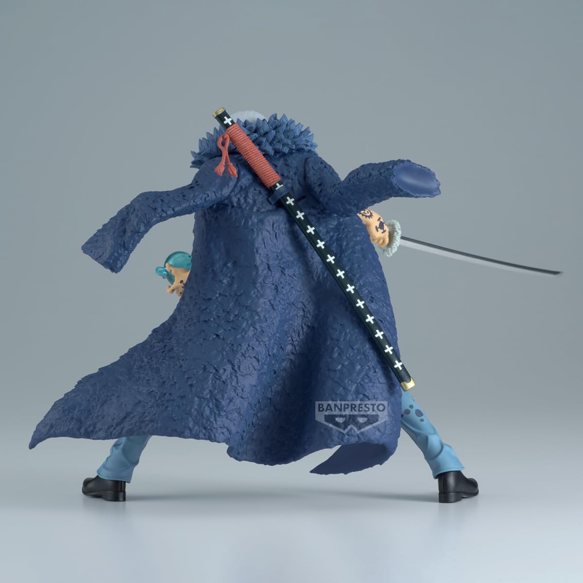 Banpresto Trafalgar Law II Battle Record figure—close-up details reveal sculpt quality.