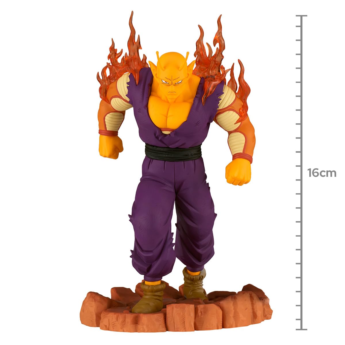 Banpresto Orange Piccolo History Box Vol.7, base detail highlights craftsmanship.