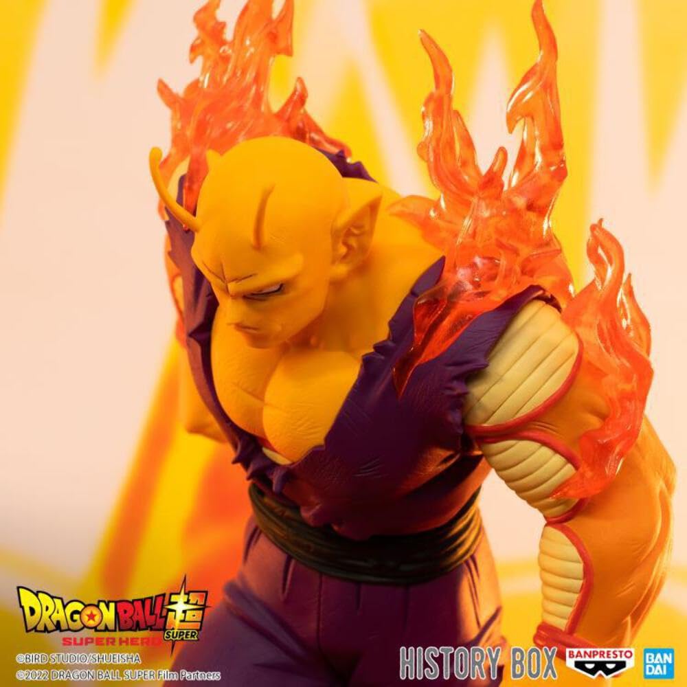 Banpresto Orange Piccolo History Box Vol.7, paintwork emphasizes color depth.