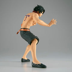 Banpresto Portgas D Ace Battle Record display-ready figure complements other Banpresto collections.