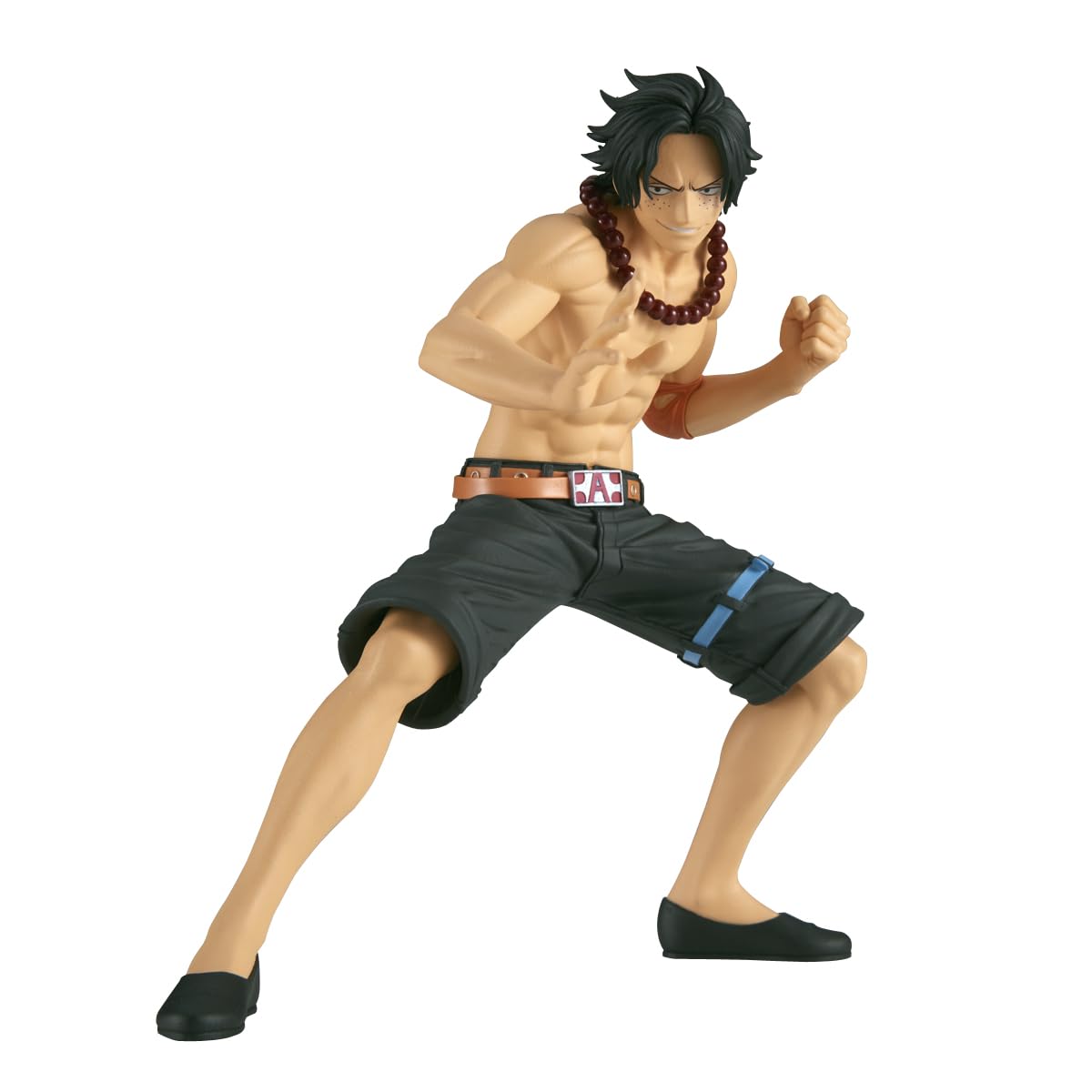 Banpresto Portgas D Ace Battle Record figure front view for shelf display.